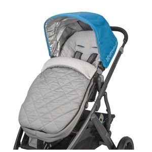 Uppababy Cozy Ganoosh winter stroller cover footmuff Grey(Pascal). Pre-owned